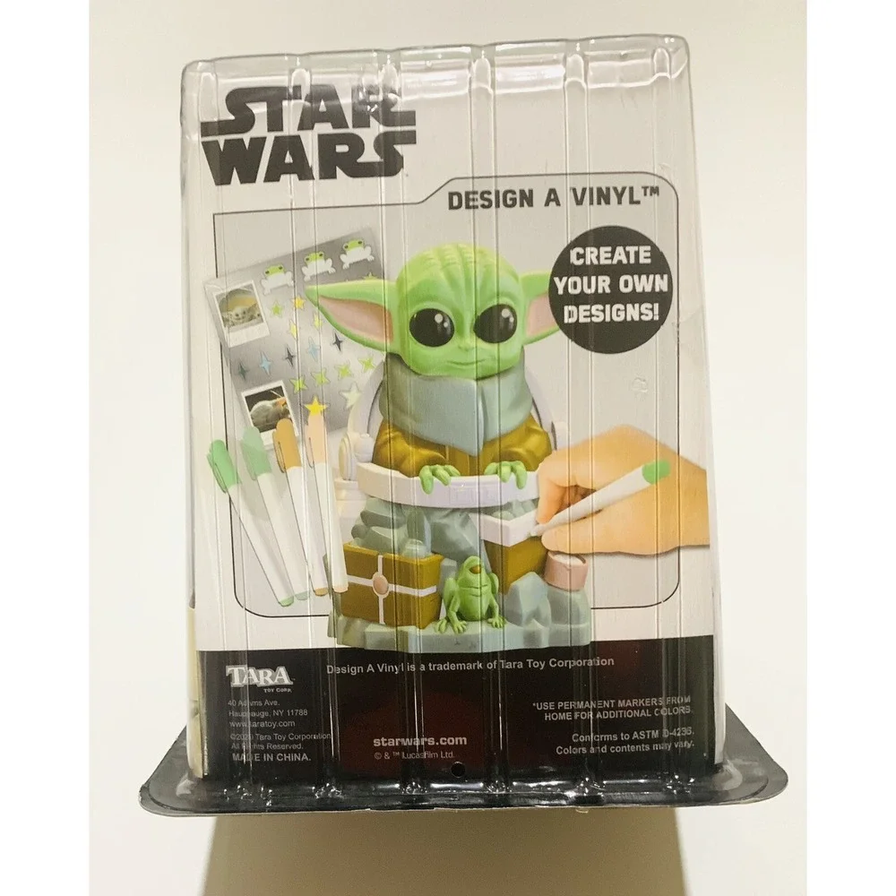Star Wars The Mandalorian The Child Design A Vinyl‎ Kit New Sealed